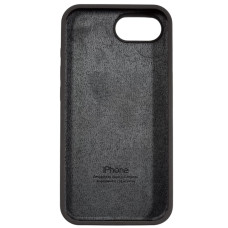 Чехол-силикон оригинал Full Soft Matte iPhone 16e /17e (Тёмно Коричневый / Dark Brown)