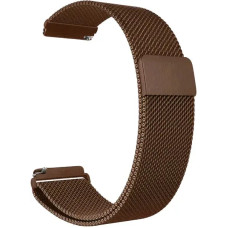 Ремешок Xiaomi Amazfit/ Samsung Milanese Loop New Design 20mm Brown