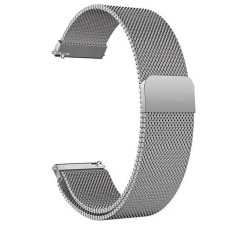 Ремешок Xiaomi Amazfit/ Samsung Milanese Loop New Design 20mm Silver