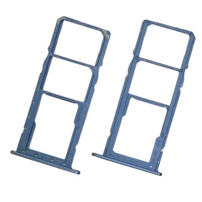 Тримач SIM-карты для Sаmsung A015, A01, Dual sim, світло Блакитний