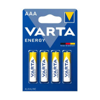 Батарейки VARTA LR03 (AAA) Energy 4bl (цена за 1шт)