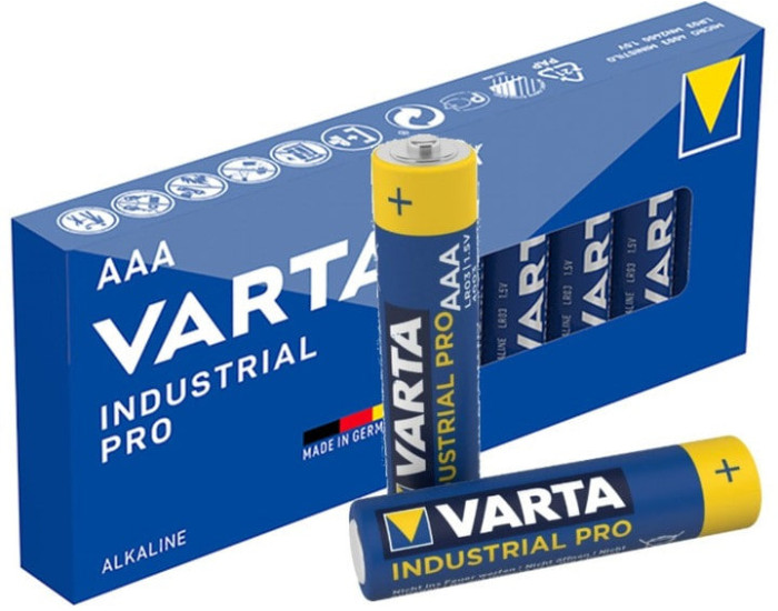 Батарейки VARTA LR03 (AAA) Industrial Pro 10bl (ціна за 1шт)