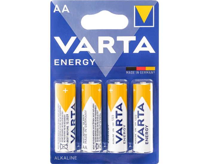 Батарейки VARTA LR6 (AA) Energy 4bl (ціна за 1шт)
