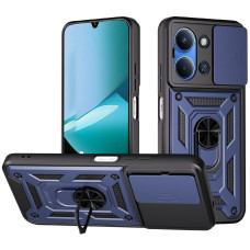 Чохол-Ударостійкий Camshield Serge Ring Xiaomi Redmi 15C (UA/Europe 173mm), синій