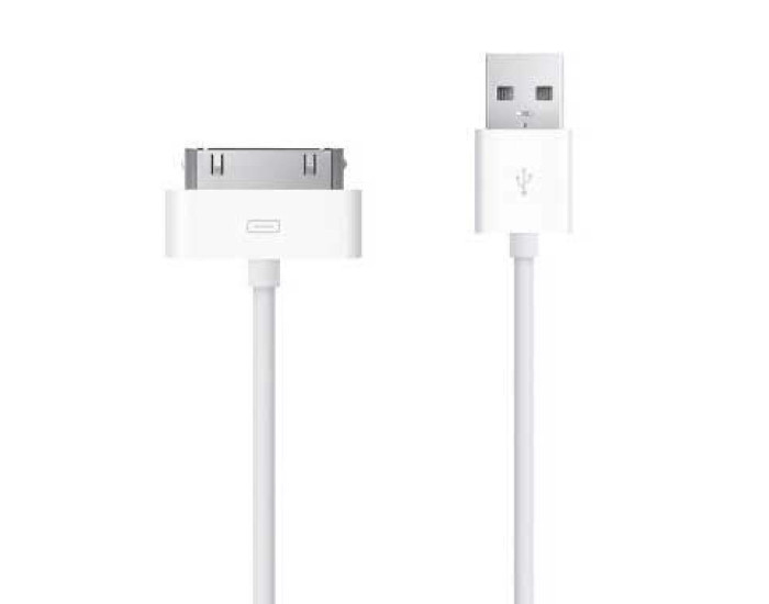 Кабель USB Apple iPhone 4 (1m) White