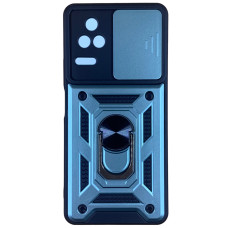 Чехол-Ударопрочный Camshield Serge Ring Xiaomi Poco F4, Зеленый