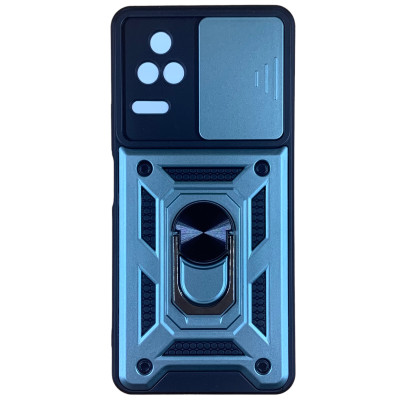 Чехол-Ударопрочный Camshield Serge Ring Xiaomi Poco F4, Зеленый