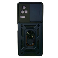 Чехол-Ударопрочный Camshield Serge Ring Xiaomi Poco F4, Синий