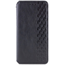 Чохол-книга шкіряний GETMAN Cubic Samsung Galaxy A17 5G, чорний
