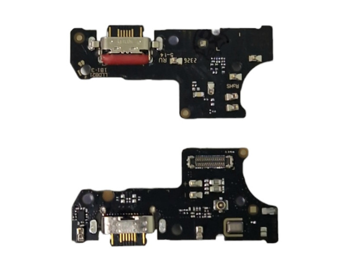 Шлейф для Motorola G14, конектора зарядки, мікрофона.