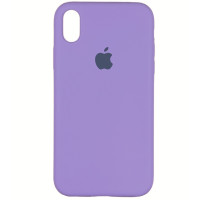 Чехол-силикон оригинал Full Soft Matte iPhone X / XS Purple