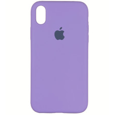 Чехол-силикон оригинал Full Soft Matte iPhone X / XS Purple