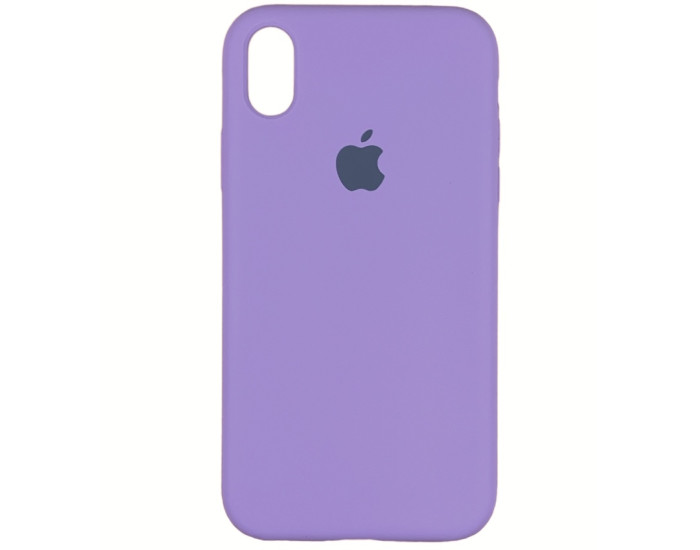 Чехол-силикон оригинал Full Soft Matte iPhone X /XS, Purple