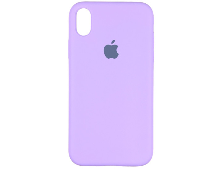 Чехол-силикон оригинал Full Soft Matte iPhone X /XS, Lavander