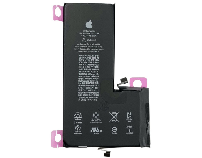 Акумулятор Original Quality (Orig IC) iPhone 11 Pro Max (cobalt/оригинальная ємність) 3969 mAh