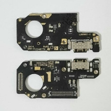 Шлейф для Xiaomi Redmi Note 12 4G, коннектора зарядки, с микрофоном