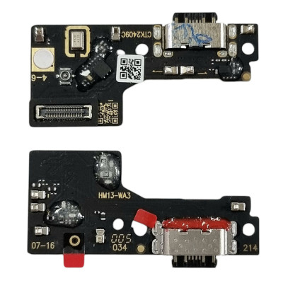 Шлейф для Xiaomi Redmi 13 коннектора зарядки