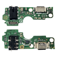 Шлейф для Tecno Spark 20C BG7n, коннектора зарядки, микрофона, с компонентами