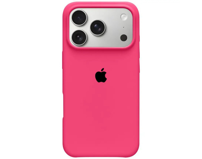 Чехол-силикон оригинал Case Full Protective iPhone 17 Pro Max (Hot Pink)