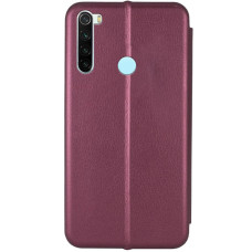 Чохол-книга 360 Xiaomi Redmi Note 8T, марсала