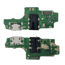 Шлейф для Tecno Spark Go 2020, коннектора зарядки, микрофона, с компонентами High Copy