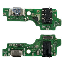 Шлейф для Tecno Spark 30, коннектора зарядки, микрофона, с компонентами