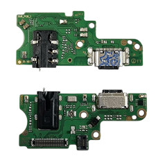 Шлейф для Tecno Camon 30, коннектора зарядки, микрофона, с компонентами, High Copy