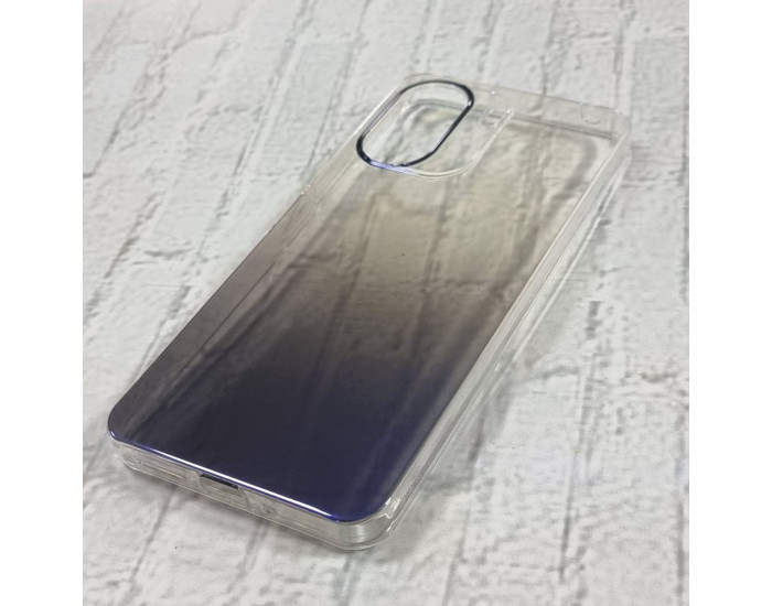Чехол-силикон TPU+PC Glassbend для Xiaomi Redmi 13C 4G / Poco C65 черный