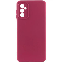 Чохол-силікон Silicone Cover Lakshmi Full Camera Samsung A04s / A13 5G (A047 / A136U) (Бордовий / Marsala)