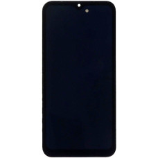 Дисплей с сенсорным экраном (модуль) Samsung A155 A15 / A156, черный с рамкой, сервисная упаковка, Brave Black, GH82-33637A