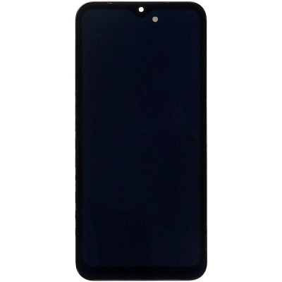 Дисплей с сенсорным экраном (модуль) Samsung A155 A15 / A156, черный с рамкой, сервисная упаковка, Brave Black, GH82-33637A