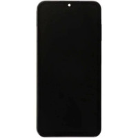 Дисплей с сенсорным экраном (модуль) Samsung A055 Galaxy A05, черный, с рамкой, сервисная упаковка, оригинал GH81-24189A