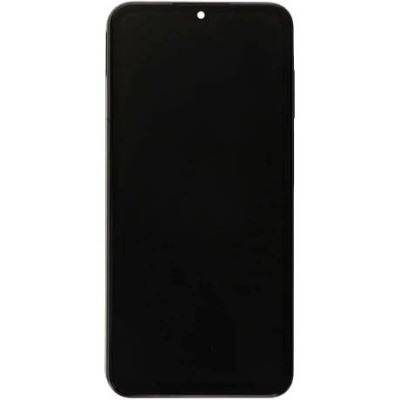 Дисплей с сенсорным экраном (модуль) Samsung A055 Galaxy A05, черный, с рамкой, сервисная упаковка, оригинал GH81-24189A