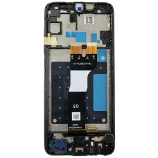 Дисплей с сенсорным экраном (модуль) Samsung A057 Galaxy A05S, черный, с рамкой, сервисная упаковка, оригинал GH82-29706A