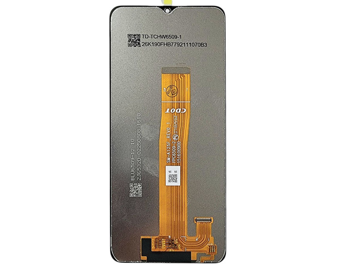 Дисплей с сенсорным экраном (модуль) Samsung A022 A02 /A125 A12 /A127 A12 /A326 A32 5G /M022 M02 /M127 M12 /M326 M32 5G, черный, сервис упаковка, оригинал GH82-220227A