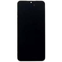 Дисплей с сенсорным экраном (модуль) Samsung A166 A16 5G, черный с рамкой сервисная упаковка, оригинал GH82-36143A