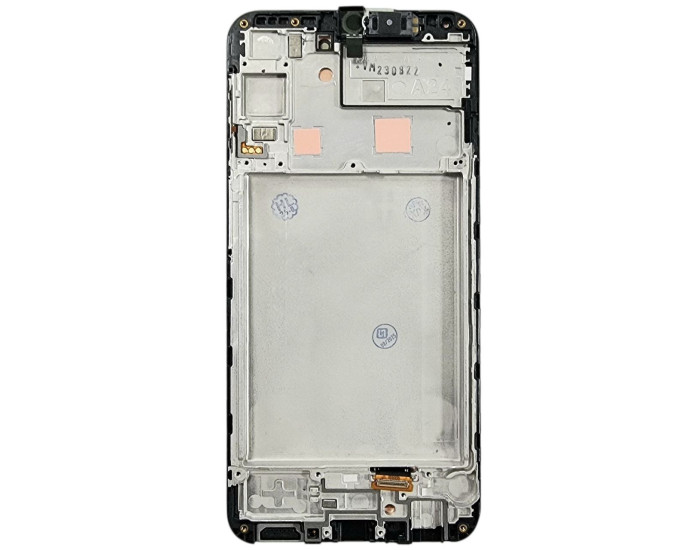 Дисплей с сенсорным экраном (модуль) Samsung A225 A22 4G, черный с рамкой, оригинал, сервисная упаковка GH82-26047A