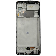 Дисплей с сенсорным экраном (модуль) Samsung A32 4G /A325, черный с рамкой, сервисная упаковка, оригинал. Amoled, GH82-25579A