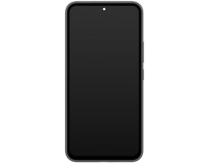 Дисплей з сенсорним екраном (модуль) Samsung A52 A525 /A526 /A528, чорний з рамкою (Awesome Black) оригінал, сервісна упаковка (GH82-37049A)