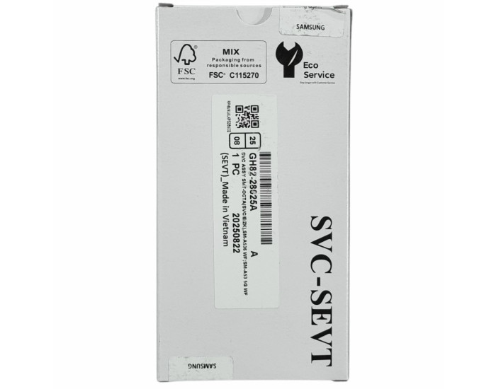 Дисплей с сенсорным экраном (модуль) Samsung A536 A53 5G, черный с рамкой, оригинал, сервисная упаковка GH82-28025A