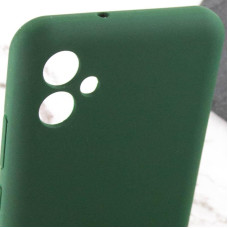 Чохол-силікон Silicone Lakshmi Full Camera Samsung A07 (Зелений / Cyprus Green)