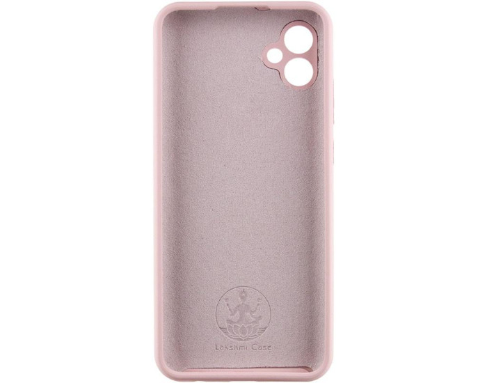 Чохол-силікон Silicone Lakshmi Full Camera Samsung A07 (Рожевий / Pink Sand)