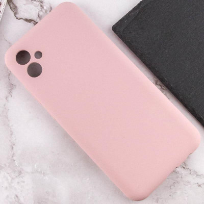 Чохол-силікон Silicone Lakshmi Full Camera Samsung A07 (Рожевий / Pink Sand)