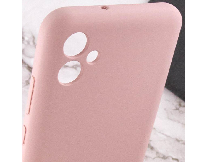 Чохол-силікон Silicone Lakshmi Full Camera Samsung A07 (Рожевий / Pink Sand)