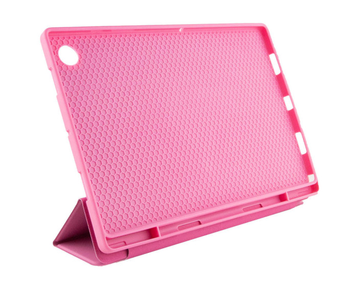 Чохол-книга Book Cover (stylus slot) Samsung Galaxy Tab A8 10.5" (2021) (X200/X205) (Рожевий / Pink)