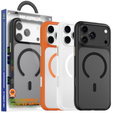 Чехол-силикон Blueo Skin Friendly Frosted with MagSafe Apple iPhone 17 Pro Max Black