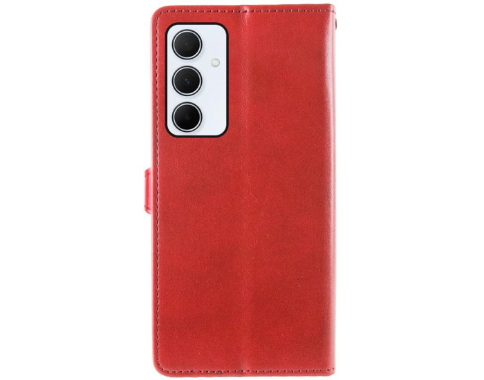Чехол-книга Кожаный GETMAN Gallant Samsung Galaxy A17 Red