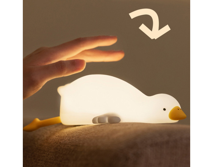 Ночник D19 Lying Goose White