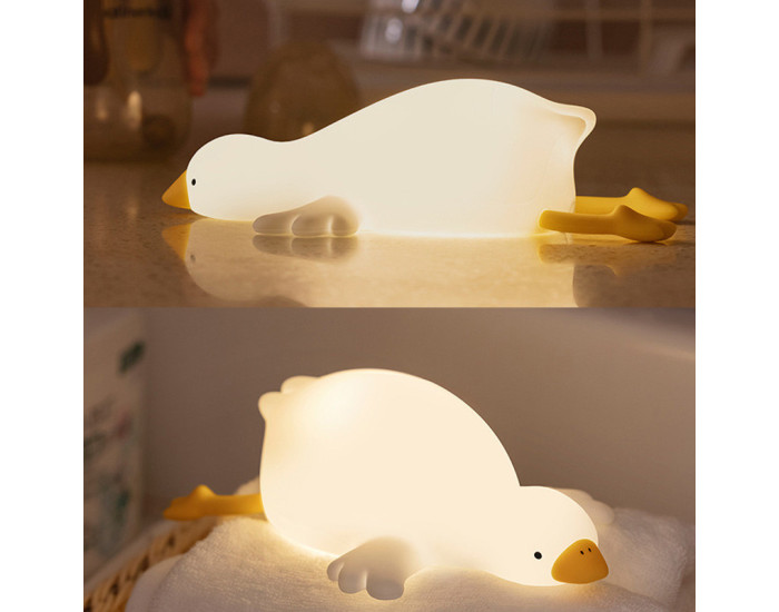 Ночник D19 Lying Goose White
