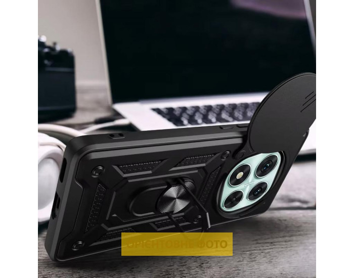 Чохол-Ударостійкий Camshield Serge Ring Xiaomi Redmi 15C (EU) / Poco C85 (EU), чорний